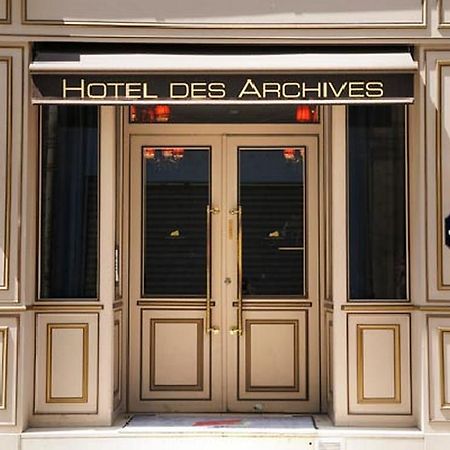 Hotel Des Archives Paryż Zewnętrze zdjęcie