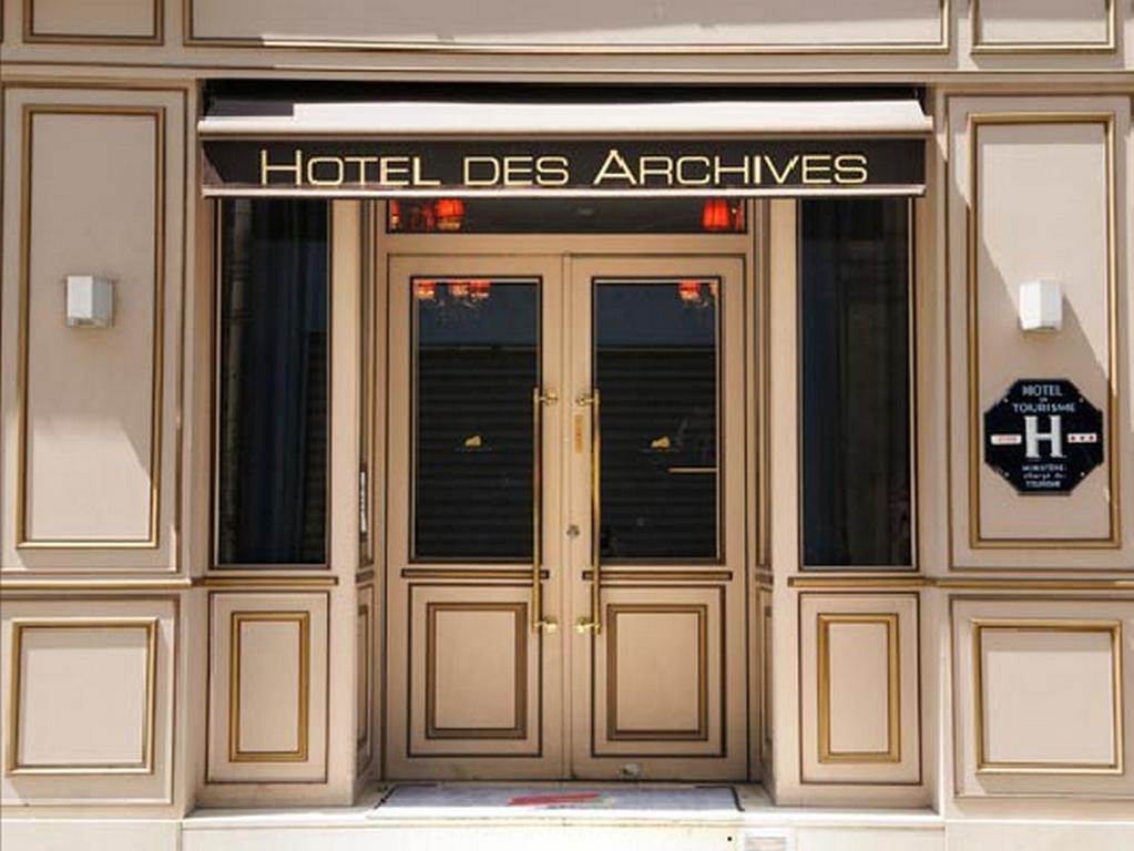 Hotel Des Archives Paryż Zewnętrze zdjęcie